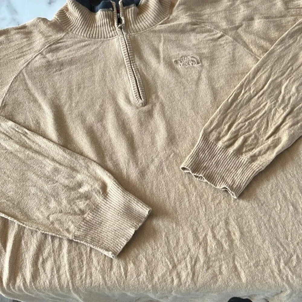 The North Face 1/4 Zip Sweater Sz. XL